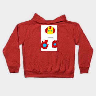 A blast of hero talk Kids Hoodie